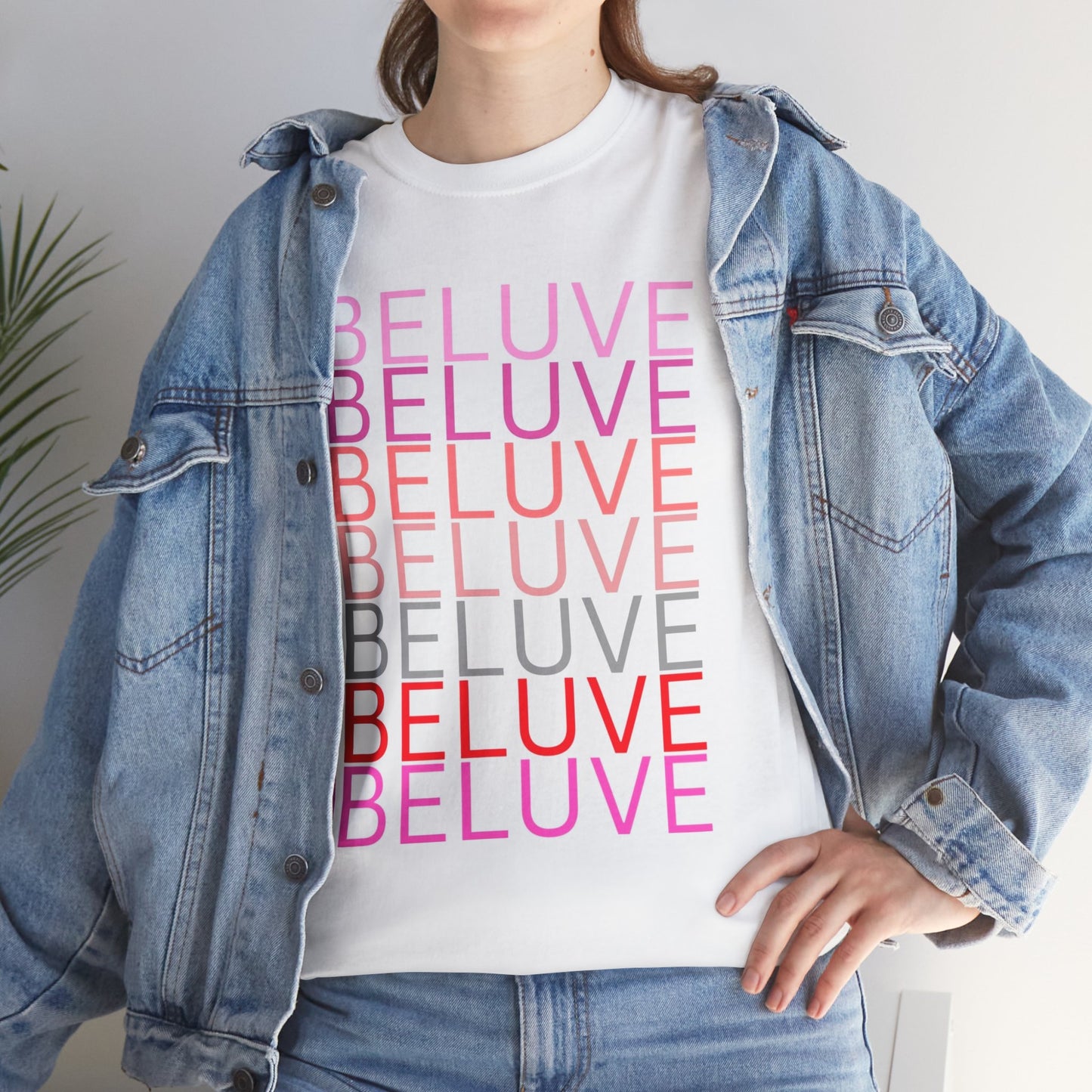 BELUVE Cotton Tee - 'BELUVE' T-Shirt